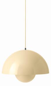 Lampada a sospensione &Tradition, Flowerpot VP7, dimmerabile, Beige, Soggiorno, Metallo, Design