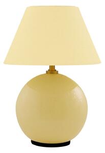 Lampade da tavolo Globen Lighting, IRIS, dimmerabile, Giallo, Soggiorno, Tessuto / Tessile