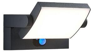Lampade da esterno Lindby, Sherin, Nero, Balcone, Alluminio, Moderno