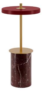 Lampade da esterno UMAGE, Asteria Move Mini, dimmerabile, Rosso, Terrazza, Pietra, Design