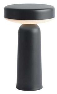 Lampade da tavolo Muuto, dimmerabile, Nero, Soggiorno, Plastica