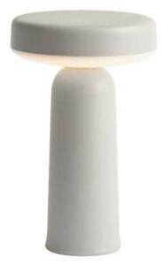 Lampade da tavolo Muuto, dimmerabile, Grigio, Soggiorno, Plastica