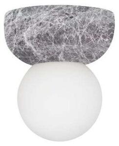 Applique da parete Globen Lighting, Torrano, dimmerabile, Grigio, Soggiorno, Vetro, Design