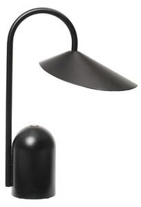 Lampade da tavolo ferm LIVING, Arum, dimmerabile, Nero, Terrazza, Metallo, Design