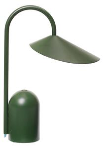 Lampade da tavolo ferm LIVING, Arum, dimmerabile, Verde, Terrazza, Metallo, Design