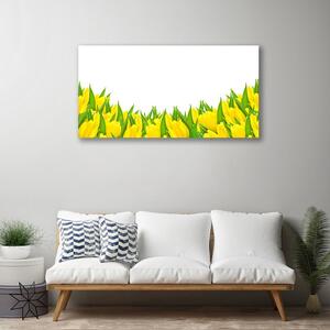Quadro su tela Fiori Natura Tulipani 100x50 cm