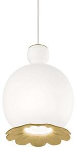 Lampada a sospensione kdln, Opyo, dimmerabile, Bianco, Soggiorno, Vetro, Design