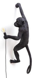 Lampade da esterno SELETTI, Monkey Lamp, Nero, Plastica, Design