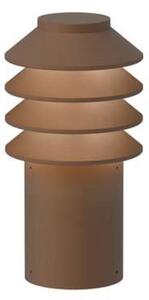 Lampade da esterno Louis Poulsen, Bysted Garden, Marrone / Ruggine, Terrazza, Alluminio