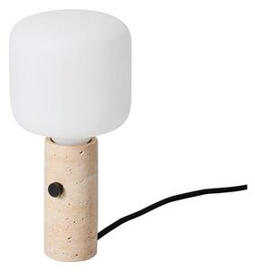 Lampade da tavolo Made By Hand, Beige, Sala da pranzo, Marmo