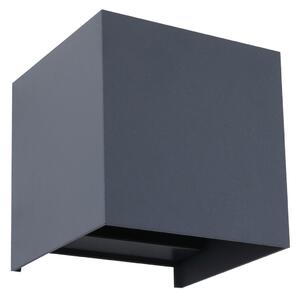 Lampade da esterno Lindby, Dara, dimmerabile, Grigio, Balcone, Alluminio, Moderno