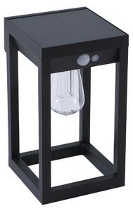 Lampade da esterno Lindby, Enea, dimmerabile, Nero, Balcone, Plastica, Moderno