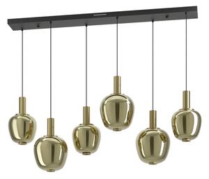 Eglo 390466 - Lampadario LED dimmerabile FRUITERA 3xLED/5W/230V+3xLED/6,5W+ 6xLED/1,6W dorato