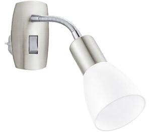 Eglo 902367 - Applique da parete con spina DAKAR 3 1xE14/5W/230V cromo opaco