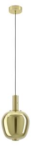 Eglo 390464 - Lampadario LED dimmerabile su cavo FRUITERA LED/6W/230V + LED/1,6W oro