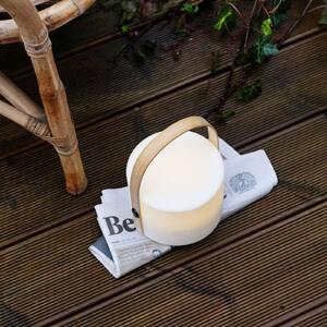 Lampade da esterno Dyberg Larsen, Carry, dimmerabile, Bianco, Terrazza, Plastica, Scandinavo
