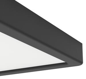 Eglo 901329 - Plafoniera da soffitto per bagno FUEVA LED/10,5W/230V 22x22cm IP44 nera