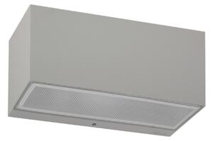 Applique da esterno LED Asker Big, 8,4 W, alluminio - Norlys