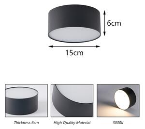 Brilagi - Plafoniera LED per bagno FORIS LED/20W/230V, diam. 15 cm, bianca, IP44