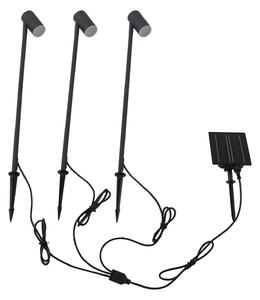 Lampade da esterno Lindby, Myric, Nero, Alluminio, Moderno