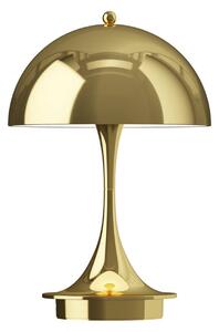 Lampade da esterno Louis Poulsen, Panthella Portable, dimmerabile, Dorato / Ottone, Balcone, Plastica, Design