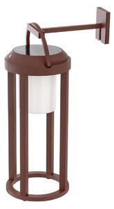 Lampade da esterno Lucande, Tilena, dimmerabile, Marrone / Ruggine, Balcone, Alluminio, Moderno