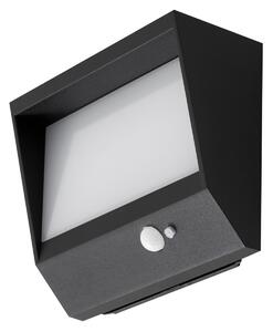 Lampade da esterno Lucande, Dava, Nero, Balcone, Alluminio, Moderno