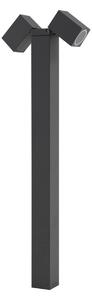 Lampade da esterno Lindby, Othil, dimmerabile, Grigio, Balcone, Alluminio, Moderno