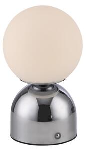 Schöner Wohnen 19218-17 - Lampada da tavolo dimmerabile RUDI a LED 1,2 W/5 V, finitura cromo lucido