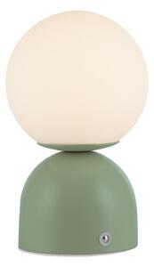 Schöner Wohnen 19218-43 - Lampada da tavolo LED dimmerabile RUDI LED/1,2W/5V verde