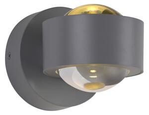 Schöner Wohnen 19331-21 - Lampada da parete LED CHIA 2xLED/2W/230V antracite