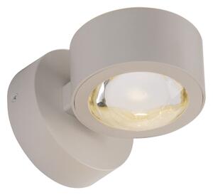 Schöner Wohnen 19331-39 - Lampada da parete LED CHIA 2xLED/2W/230V grigio