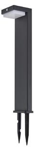 Lampade da esterno Lindby, Eleazar, dimmerabile, Nero, Balcone, Alluminio, Moderno