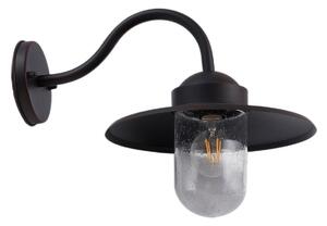 Lampade da esterno Lindby, Bilma, dimmerabile, Marrone / Ruggine, Balcone, Alluminio, Moderno