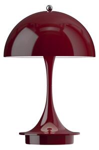 Lampade da esterno Louis Poulsen, Panthella Portable, dimmerabile, Rosso, Balcone, Plastica, Design
