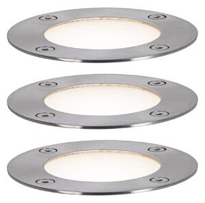 Lampade da esterno Paulmann, Einbauleuchte, dimmerabile, Grigio, Metallo, Moderno