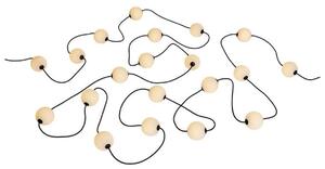 Ghirlande luminosa LOOM DESIGN, Miss Garland, Bianco, Terrazza, Plastica, Moderno