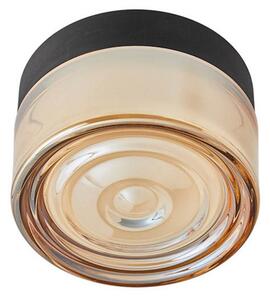 Applique da parete LOOM DESIGN, Otto Wave, dimmerabile, Arancione, Bagno, Vetro, Moderno