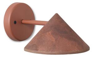 Applique da parete MATER, Marrone / Ruggine, Soggiorno, Plastica