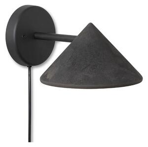Applique da parete MATER, Nero, Soggiorno, Plastica
