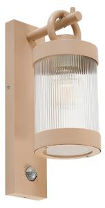 Lampade da esterno Lindby, Yrene, dimmerabile, Beige, Terrazza, Alluminio, Moderno