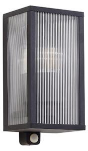 Lampade da esterno Lindby, Peldar, dimmerabile, Nero, Terrazza, Alluminio, Moderno