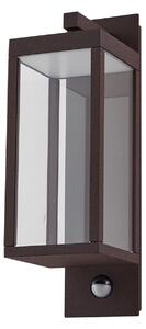 Lampade da esterno Lucande, Ferdinand, Marrone / Ruggine, Balcone, Alluminio, Moderno