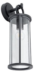 Lampade da esterno Lucande, Emmeline, dimmerabile, Nero, Terrazza, Alluminio, Moderno