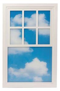 Window 1 Applique da Parete/Piantana White/Light Blue