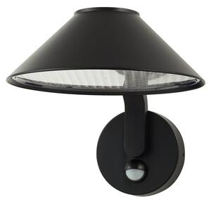 Lampade da esterno Lindby, Capelo, Nero, Balcone, Alluminio, Moderno