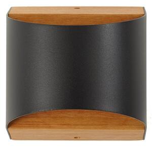 Lampade da esterno Lindby, Lenore, Nero, Balcone, Alluminio, Moderno