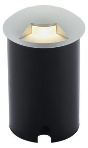 Lampade da esterno Lucande, Milara, dimmerabile, Metallizzato, Terrazza, Alluminio, Moderno