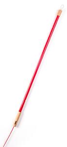 Lampada da terra SELETTI, Linea, Rosso, Soggiorno, Vetro, Design