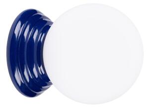 Lampada da parete blu in ceramica ø 12 cm Farsa – Sollux